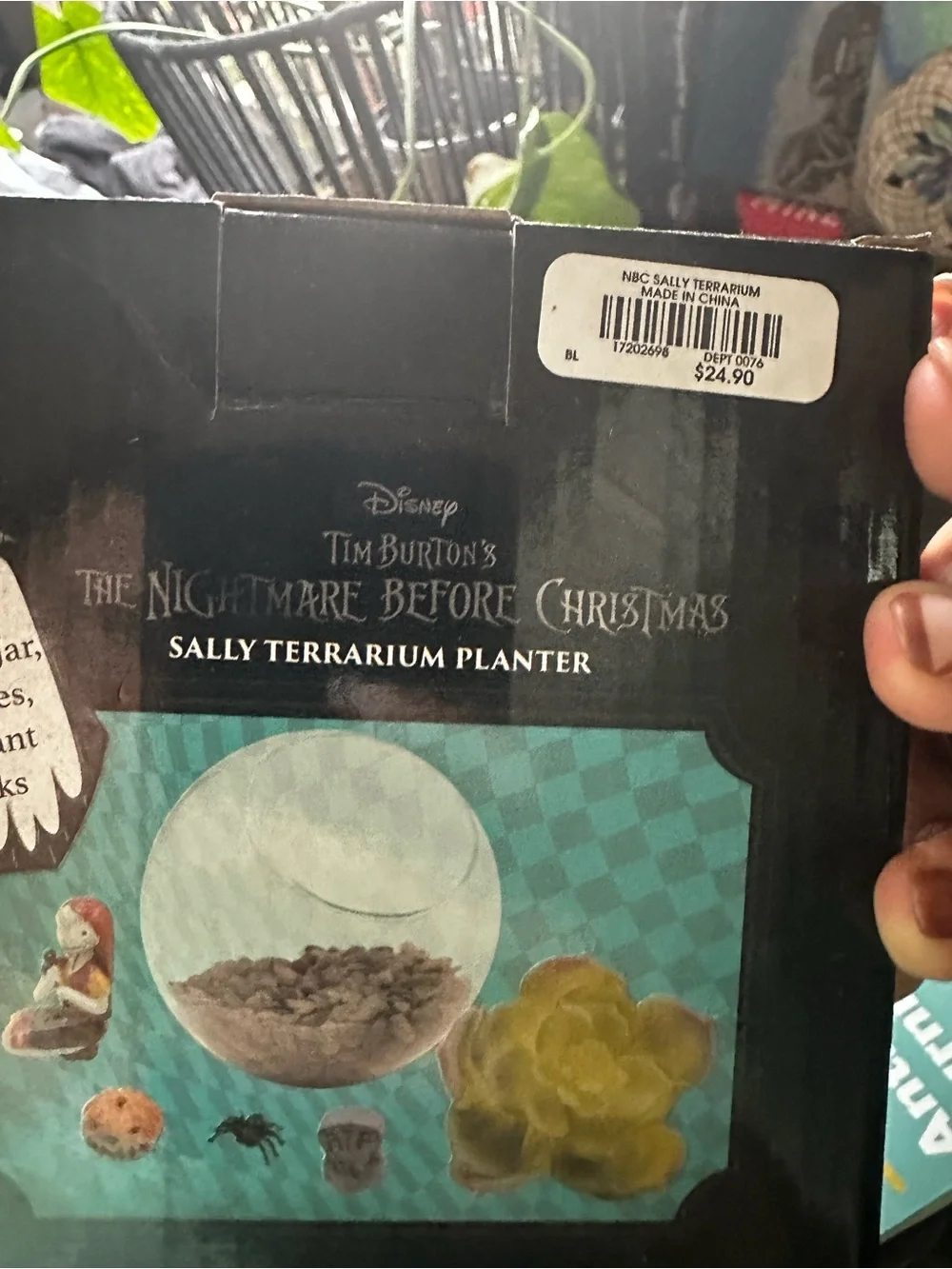 The Nightmare Before Christmas Sally Terrarium Planter - Official Collectible